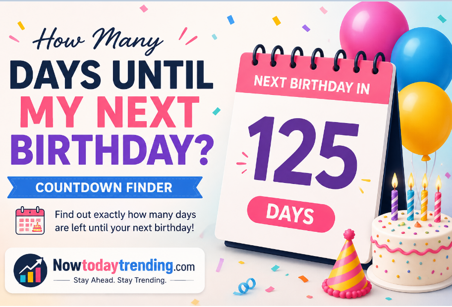 How Many Days Until My Next Birthday? Countdown Finder