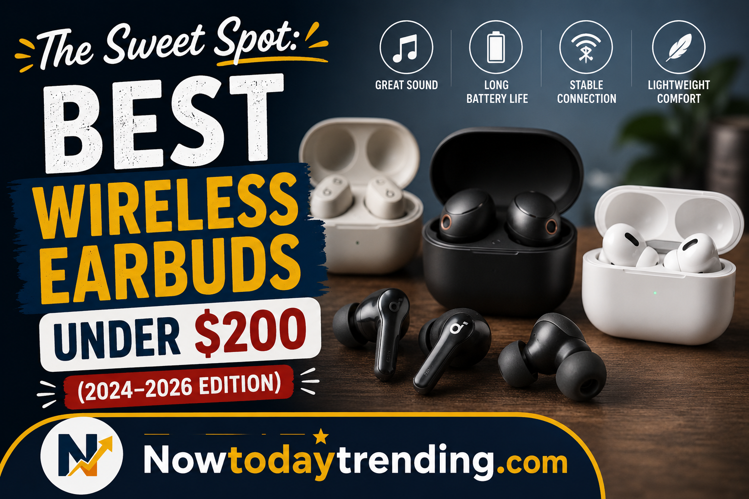 The Sweet Spot: Best Wireless Earbuds Under 0 (2024–2026 Edition)