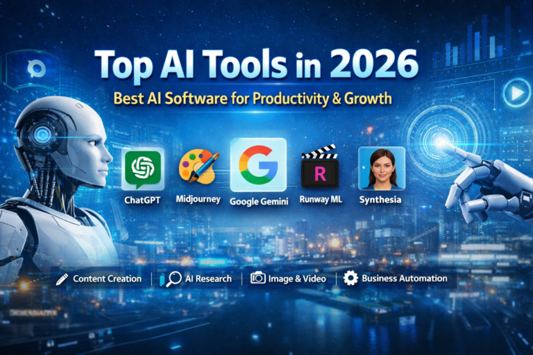 Top 5 AI Tools in 2026 That Are Changing the Digital World