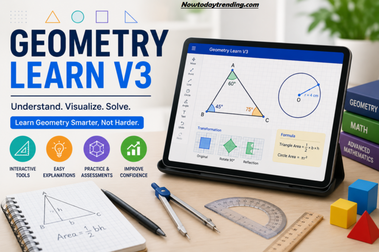 Geometry Learn V3: The Next Dimension of Visual Learning and Gaming Tech