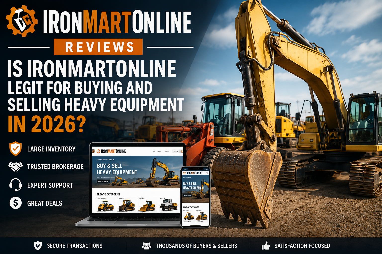 IronMartOnline Reviews: Is IronMartOnline Legit for Buying and Selling Heavy Equipment in 2026? IronMartOnline Reviews: Is IronMartOnline Legit for Buying and Selling Heavy Equipment in 2026?